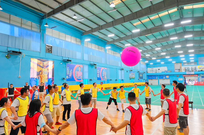 《完美牙膏 攜手向上》一寶潔趣味健球部門拓展活動(dòng)