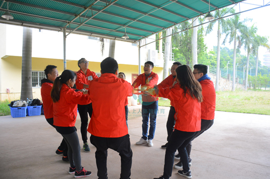 供通云供應(yīng)鏈有限公司拓展訓(xùn)練如期舉行