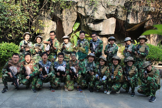 越秀地產(chǎn)南沙公司戶外拓展訓(xùn)練